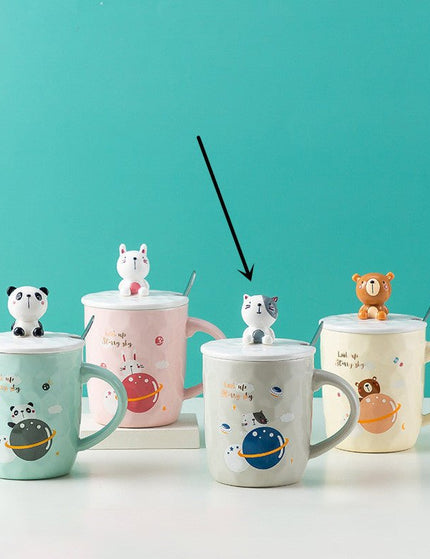 Animal Cartoon Creative Stereoscopic Mugs