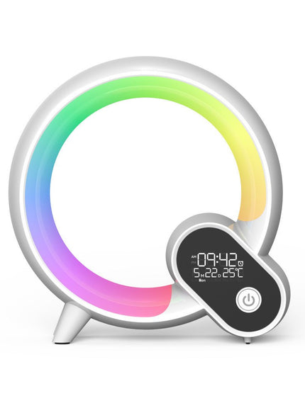 Creative Q Light Analog Sunrise Digital Display Alarm Clock