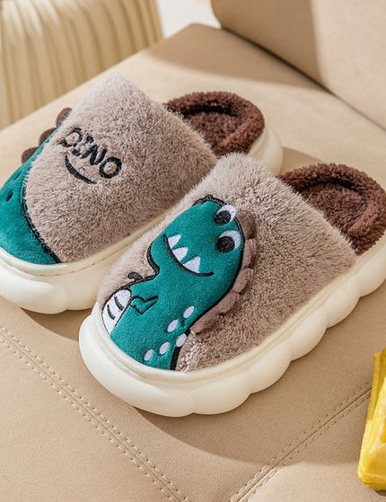 Cotton Slippers Plush Warm Indoor Couple Slippers