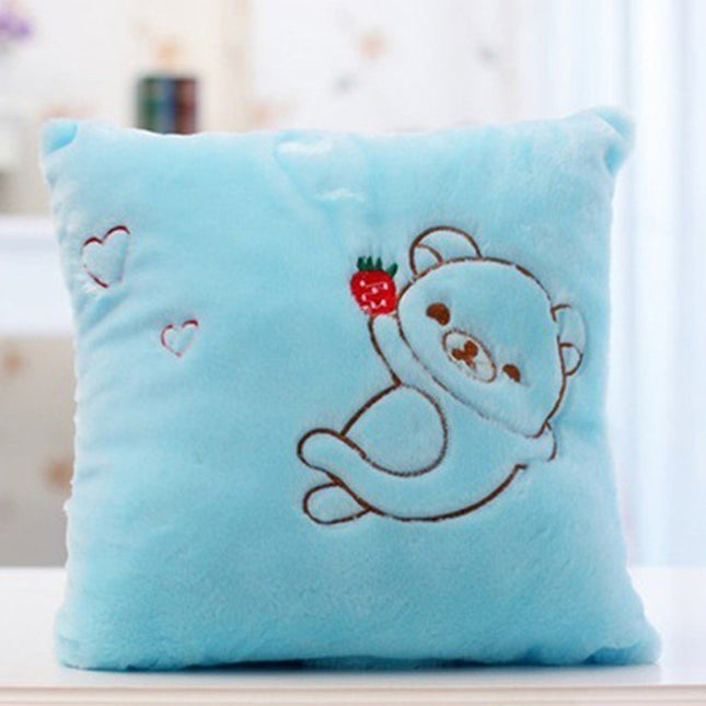 Cute Plush Cushion Pillow with LED light