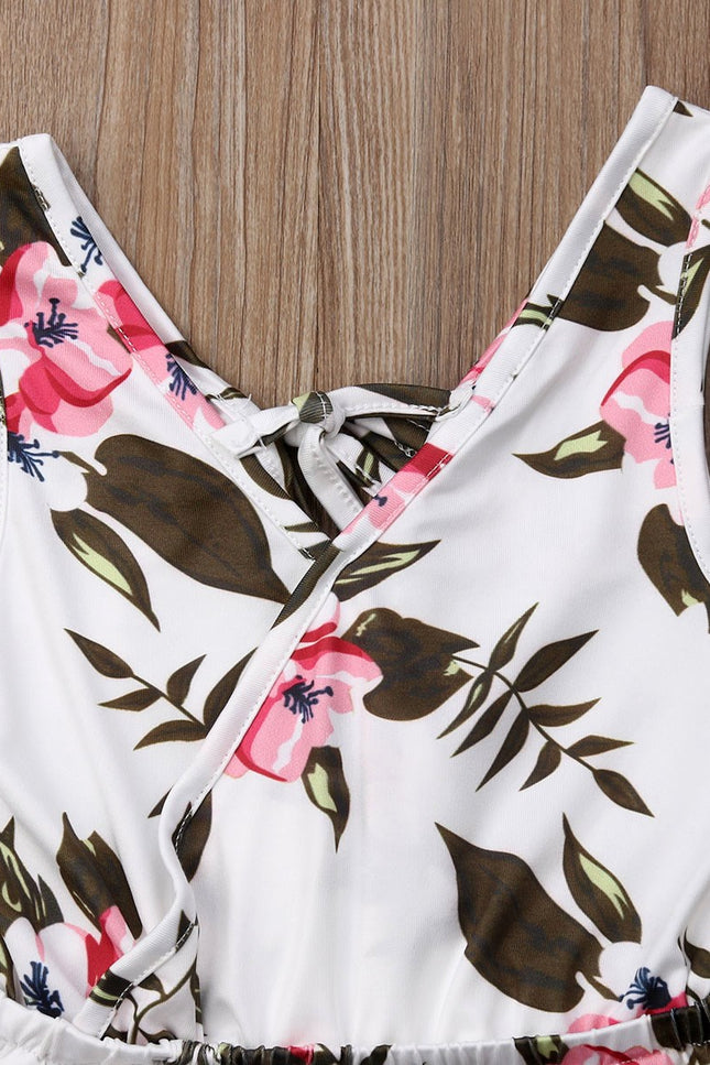 Summer Girls baby girl Floral Outfits Clothes