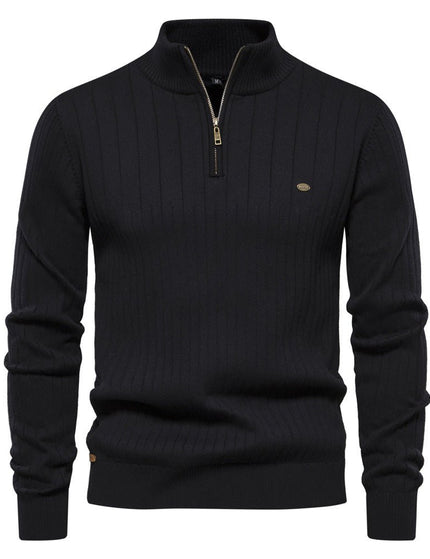 Half-zipper Pullover Sweater Men's