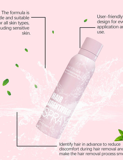 Hair Identifier Spray Set For Face Shaving Moisturizing Dermaplaner Spray For Face Shaving Skin Care