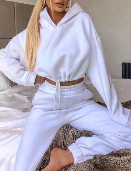 Jogging Suits For Women 2 Piece Sweatsuits Tracksuits Sexy Long Sleeve HoodieCasual Fitness Sportswear