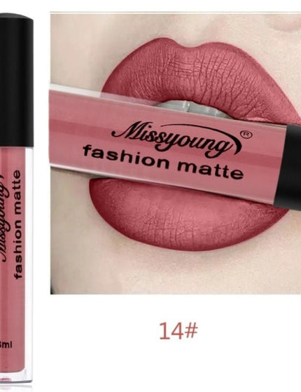 Lip Gloss Liquid Lipstick Non-Stick Cup Matte Makeup Llipstick