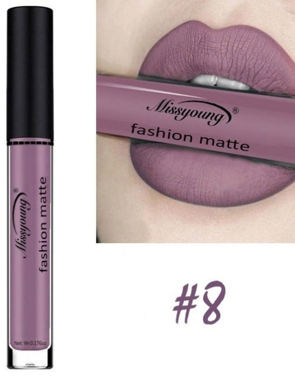 Lip Gloss Liquid Lipstick Non-Stick Cup Matte Makeup Llipstick