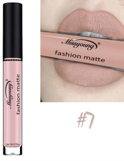Lip Gloss Liquid Lipstick Non-Stick Cup Matte Makeup Llipstick