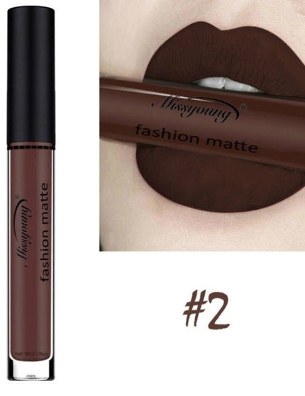 Lip Gloss Liquid Lipstick Non-Stick Cup Matte Makeup Llipstick