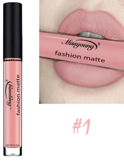 Lip Gloss Liquid Lipstick Non-Stick Cup Matte Makeup Llipstick