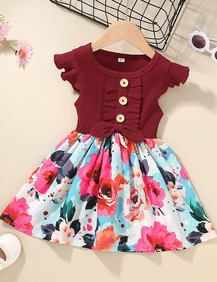 Toddler Kids Baby Girls Clothes Summer Girls Dress