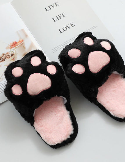 Cat paw slippers