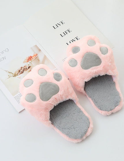 Cat paw slippers