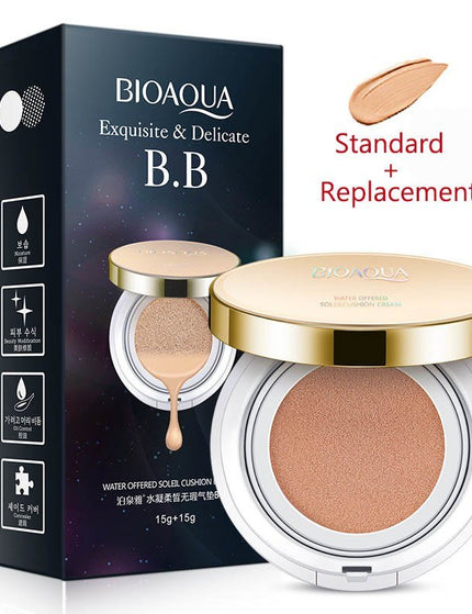 Bioaqua Air Cushion BB Cream 3 Color Concealer Moisturizing Foundation Whitening Flawless Makeup Bare For Face Beauty Makeup