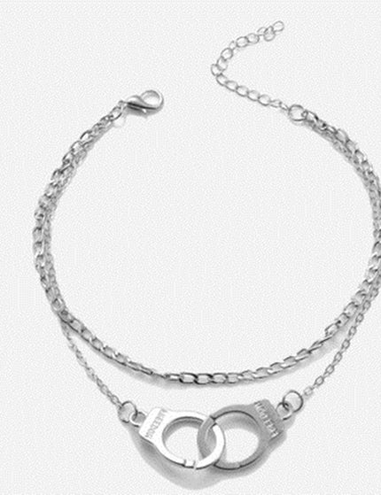 Small Handcuffs Bracelet Korean Girl Anklet