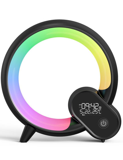 Creative Q Light Analog Sunrise Digital Display Alarm Clock