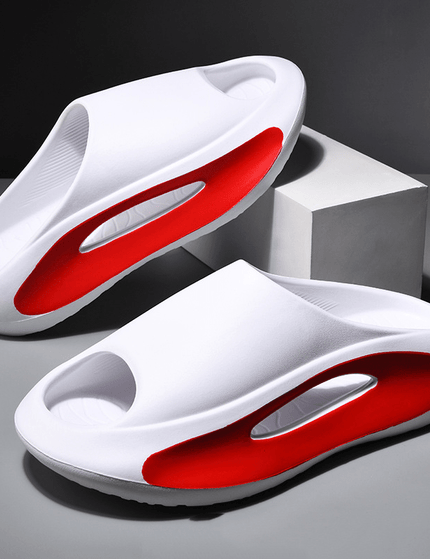 Ins Slippers Women Men Peep Toe Slipper Summer Hollow Unisex Sports Beach Shoes