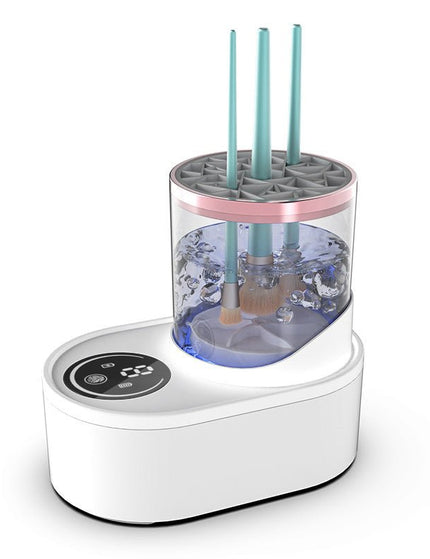 Electric Makeup Brush Cleaner Rechargeable Makeup Brushes Cleaning Tool Automatic Makeup Brush Cleaning Stand Device