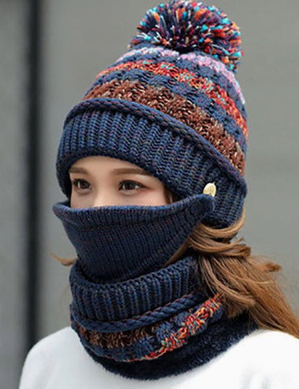 Korean winter knitted hat