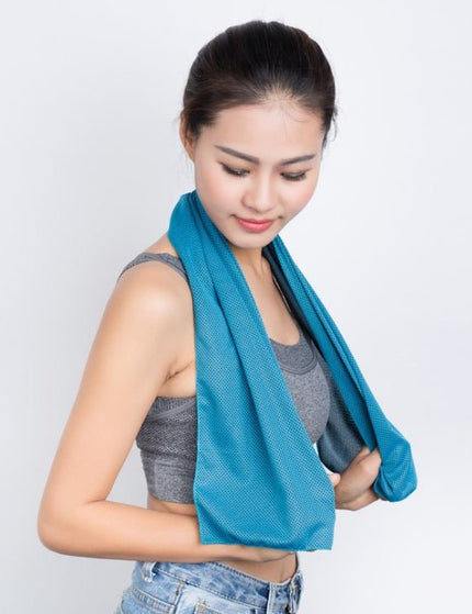 Sports Quick-Drying Cooling Towel Swimming Gym Travel Cycling Gym Club Yoga Sports Cold Feeling Sport Towels To Take Carry Hot