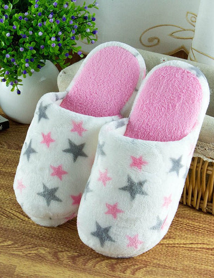 Five. The new cashmere love angle heart cotton slippers, indoor slippers 4.5 yuan Cixi cotton slippers factory wholesale