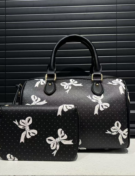 Women's Soft Leather Handbag Cute Patchwork Easy Matching