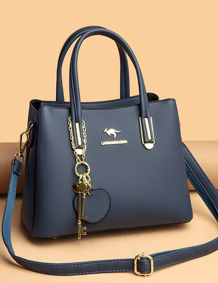 Large Capacity Versatile Women's Bag With Lychee Texture