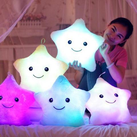 Cute Plush Cushion Pillow with LED light