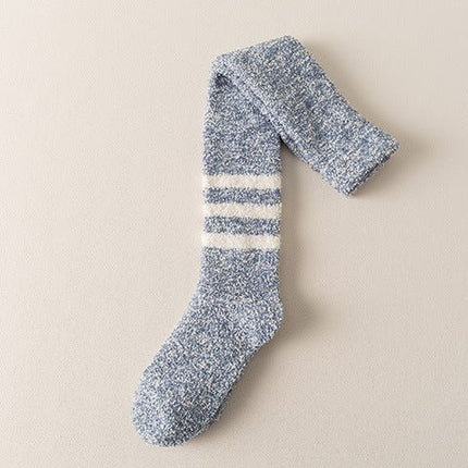 Coral Fleece Socks Knee High Socks Plush Thick Socks