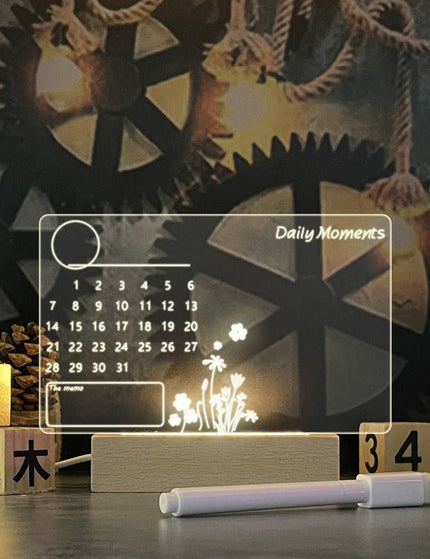 Creative Note Board Creative Led Night Light USB Message Board