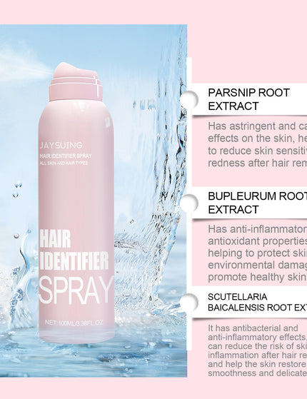 Hair Identifier Spray Set For Face Shaving Moisturizing Dermaplaner Spray For Face Shaving Skin Care