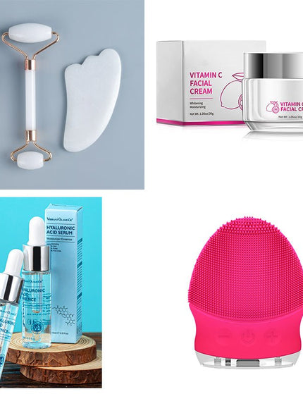 Hyaluronic Acid Face Serum Anti-Aging Shrink Pore Whitening Moisturizing Face Cream Dry Skin Care