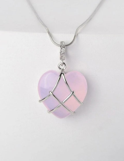 Fashion Moonstone Necklace For Cartoon Princess Love Girl Necklace Novelty Jewelry