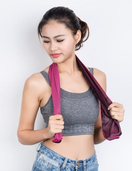 Sports Quick-Drying Cooling Towel Swimming Gym Travel Cycling Gym Club Yoga Sports Cold Feeling Sport Towels To Take Carry Hot