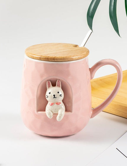 Personality Trend Couple Bunny Pair of Water Cups
