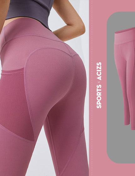 Yoga Pants Women With Pocket Leggings Sport Girl Gym Leggings Women Tummy Control Jogging Tights Female Fitness Pants