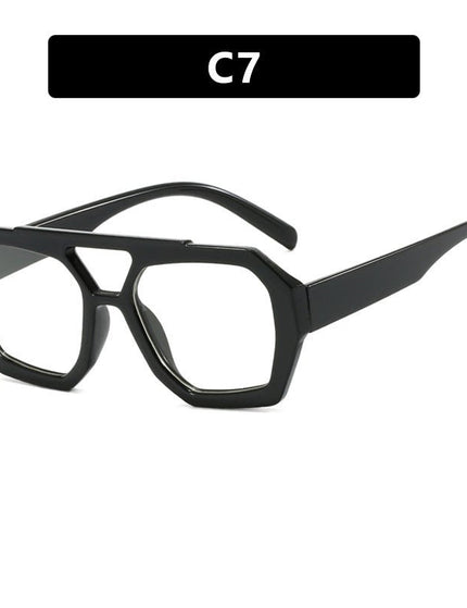 Ins Big Frame Leopard Sunglasses Summer Sunshade Beach Vacation Glasses