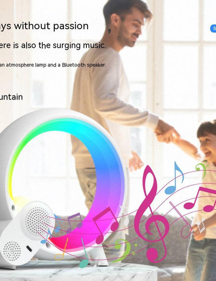 Creative Q Light Analog Sunrise Digital Display Alarm Clock