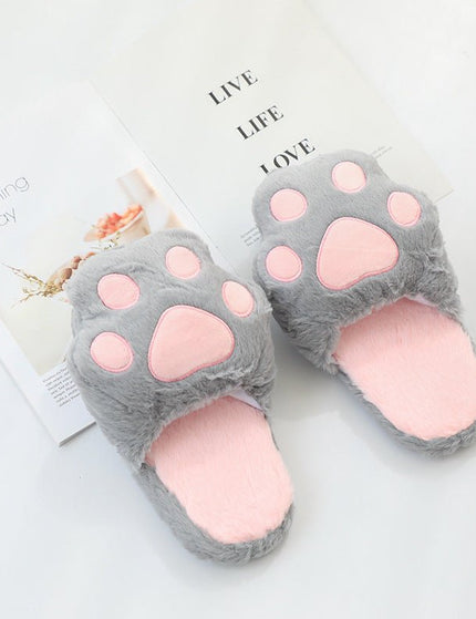 Cat paw slippers