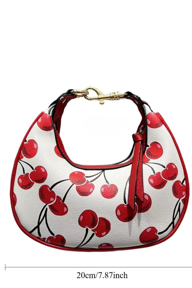 Stitching Soft Leather Hobos Cute Simple Shoulder Crossbody Bag