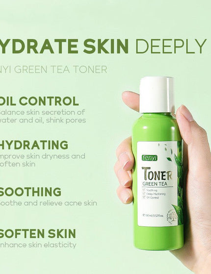 Green Tea Toner 100ml Moisturizing Lotion Skin Care Products