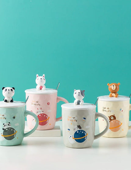 Animal Cartoon Creative Stereoscopic Mugs