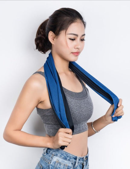 Sports Quick-Drying Cooling Towel Swimming Gym Travel Cycling Gym Club Yoga Sports Cold Feeling Sport Towels To Take Carry Hot