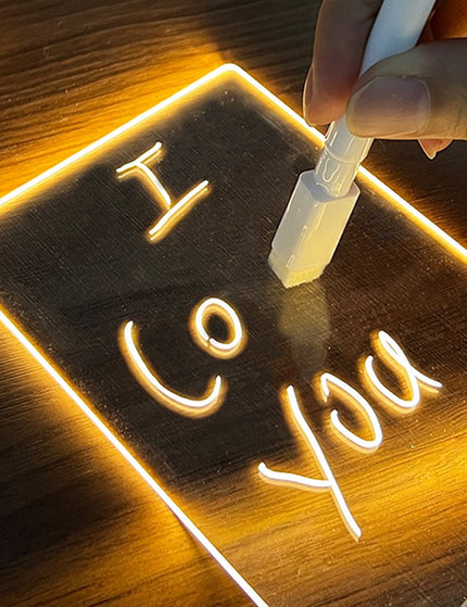 Creative Note Board Creative Led Night Light USB Message Board