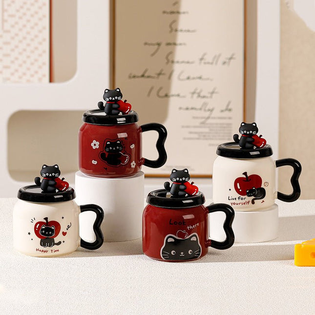 Good-looking Couple's Cups Boys And Girls Office Mug