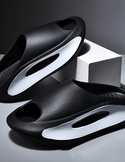 Ins Slippers Women Men Peep Toe Slipper Summer Hollow Unisex Sports Beach Shoes