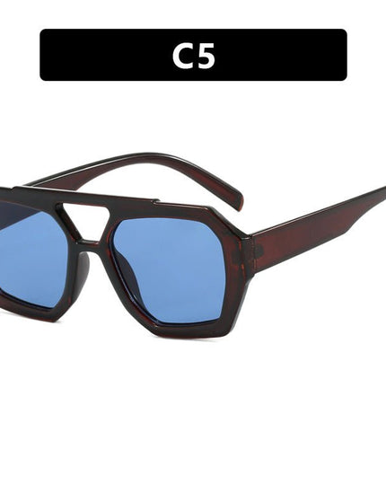 Ins Big Frame Leopard Sunglasses Summer Sunshade Beach Vacation Glasses