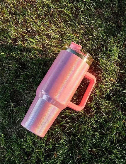 Large Capacity Double-layer Stainless Steel Vacuum Insulation Cup