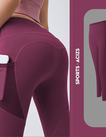 Yoga Pants Women With Pocket Leggings Sport Girl Gym Leggings Women Tummy Control Jogging Tights Female Fitness Pants