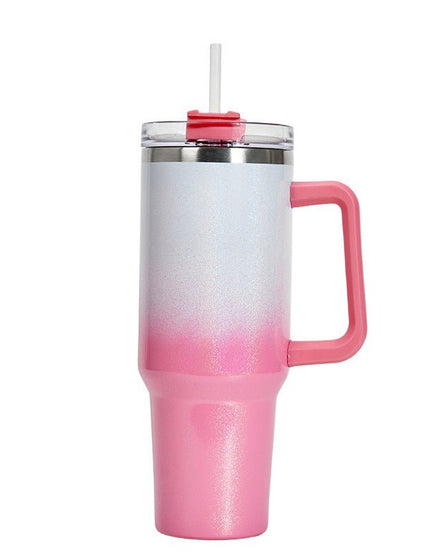 Large Capacity Double-layer Stainless Steel Vacuum Insulation Cup