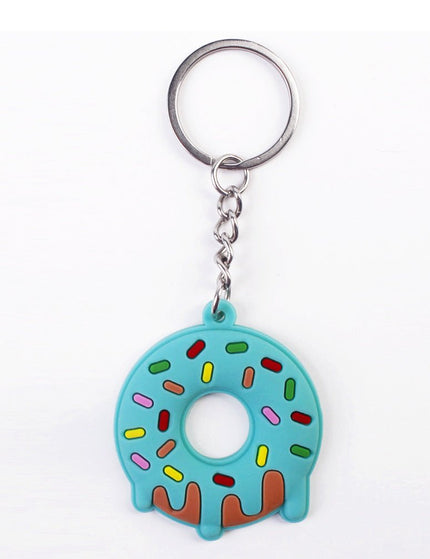 Simple Cartoon Cute Donut PVC Keychain